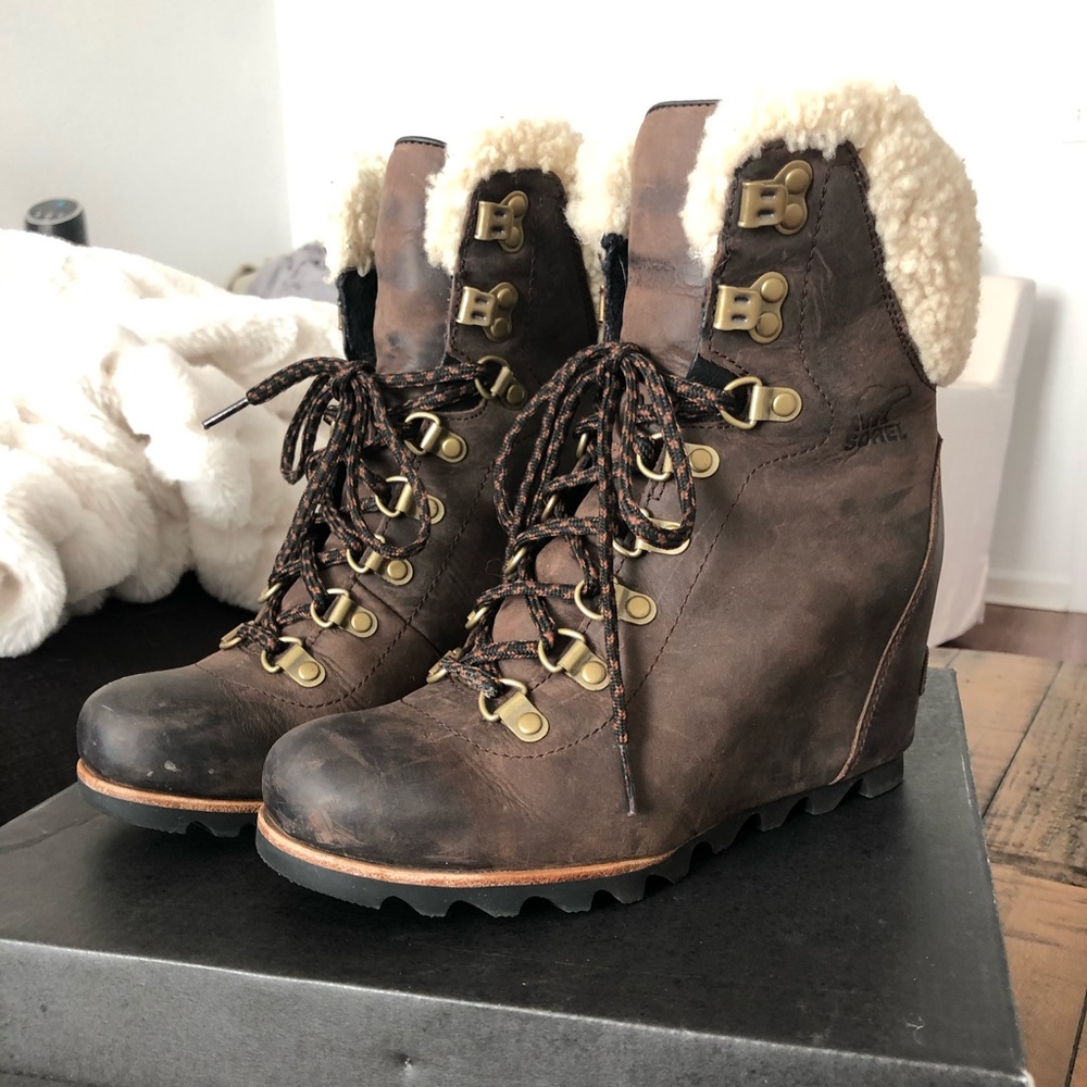 Sorel conquest wedge size 7